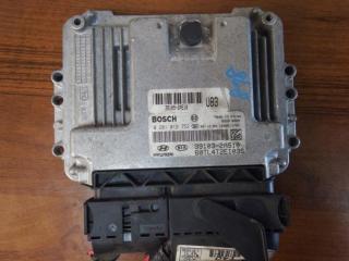 блок управления двигателем Hyundai Getz 1 поколение [рестайлинг] 2007, 1.5 л., CRDi, дизель, 0281012752
