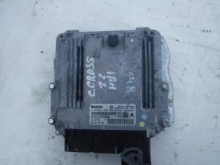 блок управления двигателем Citroen C-Crosser 1 поколение 2009, 2.2 л., HDi, дизель, МКПП, универсал, 0281013666, 9664487580
