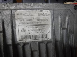 блок управления двигателем Renault Megane 2 поколение 2006, 1.5 л., DCi, дизель, МКПП, хетчбэк 5 дв., 8200212348