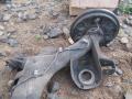балка подвески задняя Volkswagen Fox 2 поколение 2007, 1.2 л., i, бензин, МКПП, хетчбэк 5 дв. - фото №6