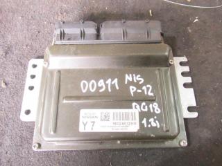 блок управления двигателем Nissan Primera P12 2005, 1.8 л., i, бензин, МКПП, универсал, MEC32591C34428