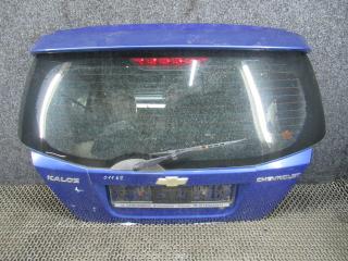 крышка багажника (дверь 3-5) Chevrolet Kalos 1 поколение 2006, 1.4 л., i, бензин, МКПП, хетчбэк 5 дв.
