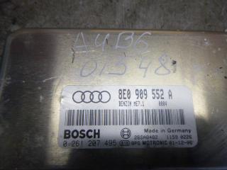 блок управления двигателем Audi A4 B6 2002, 2.4 л., АКПП, седан, 8E0909552A
