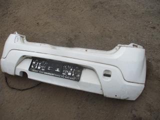 бампер задний Dacia Sandero 1 поколение 2009, 1.4 л., МКПП, хетчбэк 5 дв.