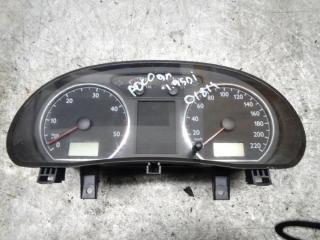 щиток приборов (приборная панель) Volkswagen Polo 4 поколение 2003, 1.9 л., МКПП, хетчбэк 5 дв., 6Q0920801E