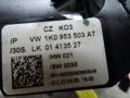 переключатель подрулевой (стрекоза) SEAT Altea 1 поколение 2005, 2.0 л., АКПП, хетчбэк 5 дв., 1K0953549G, 1K0953503AT - фото №13