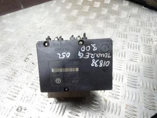 блок ABS Volkswagen Touareg 1 поколение 2005, 3.0 л., МКПП, внедорожник 5 дв., 7L0907379G, 7L0614111H