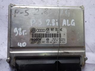 блок управления двигателем Volkswagen Passat B5 1998, 2.8 л., i, бензин, 4D0907551AE