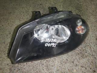 фара левая SEAT Ibiza 3 поколение 2004, 1.4 л., i, бензин, МКПП, хетчбэк 5 дв.