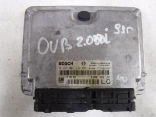 блок управления двигателем Opel Vectra B 1999, 2.0 л., DTi, дизель, 90569348, 0281001634