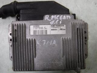 блок управления двигателем Renault Megane 1 поколение 1997, 1.6 л., бензин, 7700865810