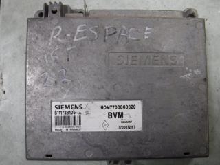 блок управления двигателем Renault Espace 2 поколение 1995, 2.2 л., бензин, 7700860329, S111723105A