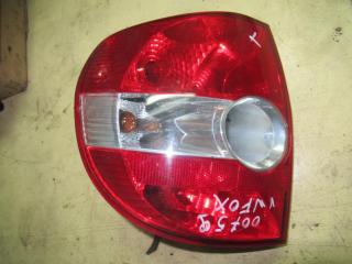 фонарь задний левый Volkswagen Fox 2 поколение 2007, 1.2 л., i, бензин, МКПП, хетчбэк 5 дв.