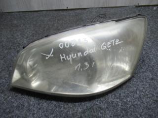 фара левая Hyundai Getz 1 поколение 2003, 1.1 л., i, бензин, МКПП, хетчбэк 5 дв.