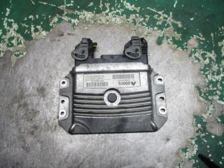 блок управления двигателем Renault Scenic 2 поколение 2005, 1.6 л., i, бензин, МКПП, минивэн, 8200298457