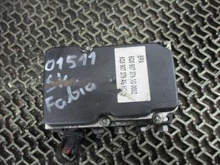 блок ABS Skoda Fabia 1 поколение [рестайлинг] 2007, 1.9 л., МКПП, универсал, 6Q0614417P