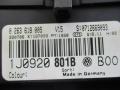 щиток приборов (приборная панель) Volkswagen Golf 3 поколение 1998, 1.6 л., МКПП, универсал, 1J0920801B - фото №3