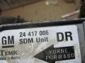 блок AirBag Opel Corsa C 2001, 1.0 л., МКПП, хетчбэк 5 дв., 24417006 - фото №2