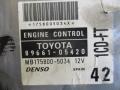 блок управления двигателем Toyota Avensis 1 поколение (T220) [рестайлинг] 2002, 2.0 л., МКПП, универсал, 8966105420 - фото №3