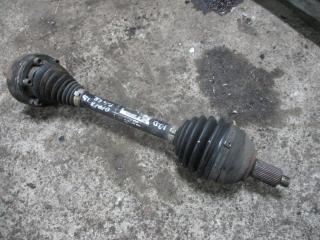 полуось передняя левая (приводной вал, ШРУС) Volkswagen Polo 5 поколение 2012, 1.2 л., МКПП, хетчбэк 5 дв., 6R0407761A