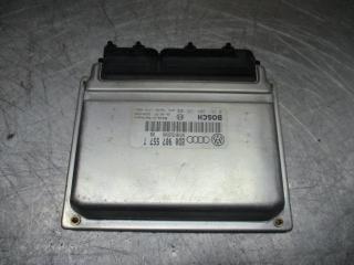 блок управления двигателем Audi A4 B5 1997, 1.8 л., МКПП, седан, 8D0907557T