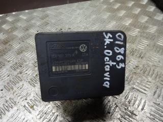 блок ABS Skoda Octavia 1 поколение [рестайлинг] 2004, 1.9 л., МКПП, универсал, 1C0907379M, 1J0614517J