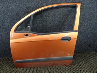 дверь передняя левая Chevrolet Matiz 1 поколение 2005, 0.8 л., МКПП, хетчбэк 5 дв.
