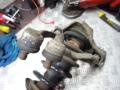 стойка передняя левая Volkswagen Passat B5 2000 - фото №4