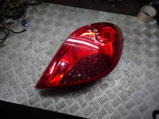фонарь задний правый Peugeot 207 1 поколение 2006, 1.6 л., МКПП, хетчбэк 5 дв.