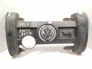декоративная крышка двигателя Volkswagen Polo 4 поколение [рестайлинг] 2007, 1.4 л., i, бензин, МКПП, передний привод, 036103925CC, 036103925CE