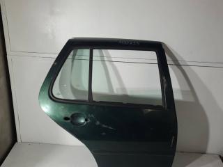 дверь задняя правая Volkswagen Golf 4 поколение 1999, 1.4 л., AXP, бензин, 5МКПП, зеленый, хетчбэк 5 дв., передний привод, 1J6833056F