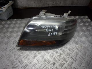фара левая Chevrolet Kalos 2002, 1.4 л., МКПП, хетчбэк 5 дв.