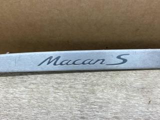 накладка на порог внутренняя Porsche Macan 1 поколение 2015, 3.0 л., дизель, 95B853467