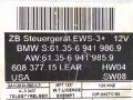 блок управления двигателем BMW X5 E53 [рестайлинг] 2005, 3.0 л., TD, дизель, АКПП, полный привод, 13617794626, 7794626, 0281011414 - фото №4