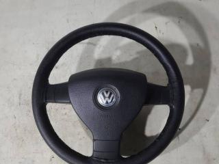 руль Volkswagen Golf 5 поколение 2008, 1.6 л., BSE, бензин, 5МКПП, черный, хетчбэк 3 дв., передний привод, 1K0419091AG