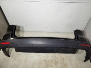 бампер задний Volkswagen Touareg 1 поколение 2006, 3.0 л., BKS, дизель, 6МКПП, черный, внедорожник 5 дв., полный привод, 7L6807421