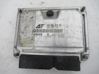 блок управления двигателем Volkswagen Sharan 1 поколение [рестайлинг] 2003, 1.9 л., 038906019FC
