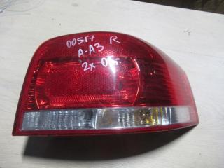 фонарь задний правый Audi A3 8P 2005, 2.0 л., МКПП, хетчбэк 5 дв.