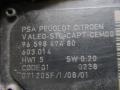 датчик (прочие) Citroen C5 1 поколение [рестайлинг] 2006, 2.0 л., АКПП, универсал, 9659847480 - фото №4