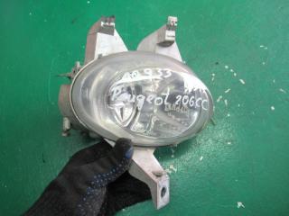 фара противотуманная правая Peugeot 206 1 поколение 2003, 1.6 л., МКПП, кабриолет, 9628733980