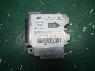 блок AirBag Opel Astra G 2000, 1.8 л., МКПП, хетчбэк 5 дв., 24416703DL