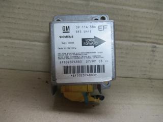 блок AirBag Opel Tigra 1 поколение 1997, 1.4 л., МКПП, купе, 09114586EF