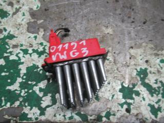 сопротивление печки Volkswagen Golf 3 поколение 1997, 1.8 л., МКПП, хетчбэк 5 дв., 357907521