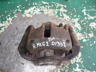 суппорт передний левый Renault Megane 2 поколение 2005, 1.9 л., МКПП, хетчбэк 5 дв.
