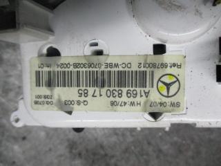 блок управления печки / климат-контроля Mercedes-Benz A-Класс W169 2007, 1.7 л., МКПП, хетчбэк 5 дв., A1698301785