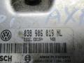 блок управления двигателем Volkswagen Polo 4 поколение 2004, 1.9 л., 038906019NL - фото №3