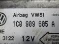блок AirBag SEAT Leon 1 поколение 2000, 1.9 л., МКПП, хетчбэк 5 дв., 1S0909605A - фото №2