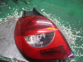фонарь задний левый Renault Clio 2 поколение [2-й рестайлинг] 2006, 1.5 л., МКПП, хетчбэк 5 дв.
