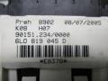 блок управления печки / климат-контроля SEAT Ibiza 3 поколение 2005, 1.2 л., МКПП, хетчбэк 5 дв., 6L0819045D - фото №3