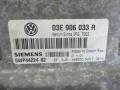 блок управления двигателем Volkswagen Polo 4 поколение 2004, 1.2 л., МКПП, хетчбэк 5 дв., 03E906033R - фото №3